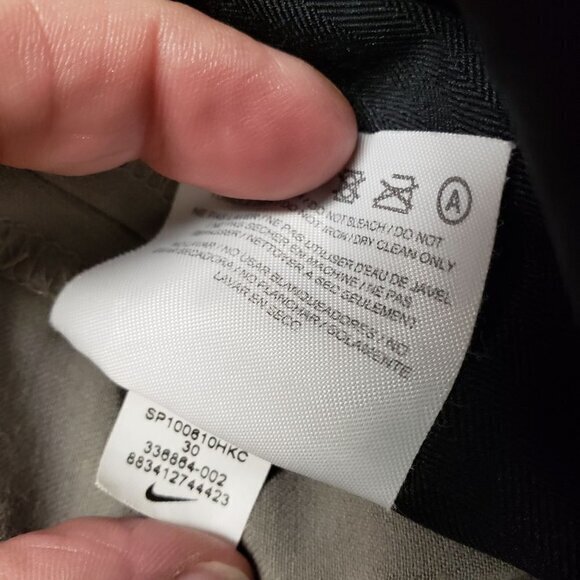 Tiger Woods Collection Nike Mens Shorts Size 30‎ M Gray  Pre-Owned - Picture 5 of 12